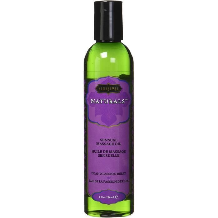 Массажное масло KamaSutra Naturals Клубничные мечты, 59 мл KS10282 - Kama Sutra  - Масла для массажа - Купить