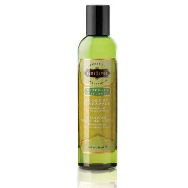 Массажное масло KamaSutra Naturals, Ваниль и сандаловое дерево, 236 мл KS10244 - Kama Sutra  - Масла для массажа - Купить